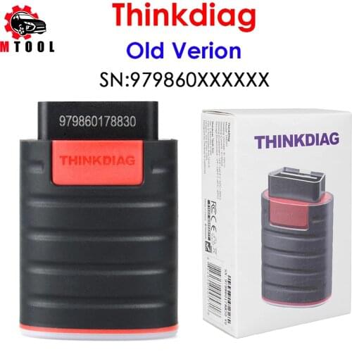 Old Version Thinkdiag full system OBD2 Diagnostic Tool Code Reader 15 Reset Services Can Work With Diahzone OBD2 Scanner tool