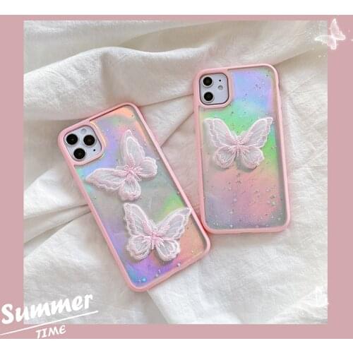 Wholesale For iPhone 12 Luxury Phone Case Candy Color Bow For 11 Pro Max 6 7 8 plus X Xr SE Cute Glitter Silicone TPU Back Cover