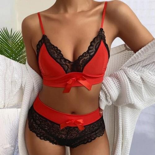 Sexy Lingerie Set 2 Piece Set Quality Seamless Women Push Up Bra And Panty Set Erotic Underwear V Neck Lingerie Sexy Brief Sets