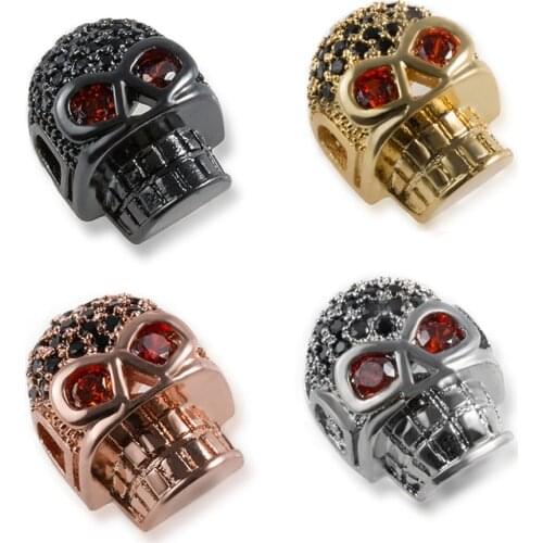 Devil Skull Earrings Pendant Accessories DIY Multi-Purpose Multi-Color Options for Making Luxury Jewelry Accessories