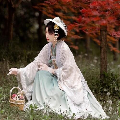 Preppy style student Hanfu retro sweet lolita sets coat+dress victorian printing kawaii girl loli cos gothic lolita kimono