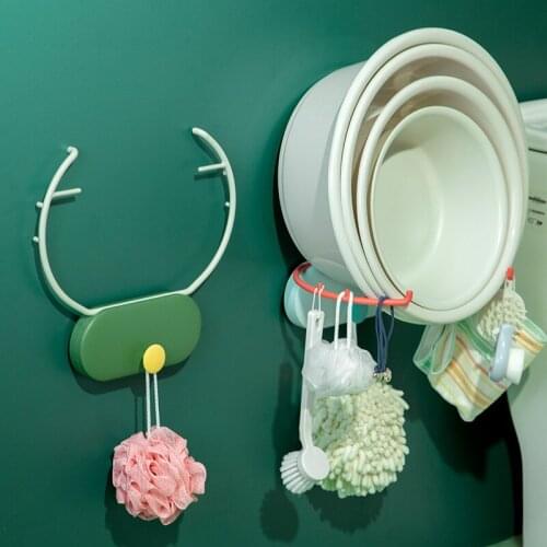 Towel Holder Clothes Hangers Towel Bag Hook Storage Shelves Key Hanger Wall Mounted Kitchen Racks Bath Accessories Organization