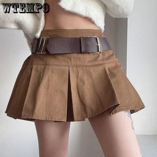 WTEMPO Pleated Skirt