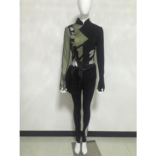 YURI!!! on ICE Katsuki Yuri Eros Black Cosplay Costume Womens Halloween Carnival Party Dress Costume