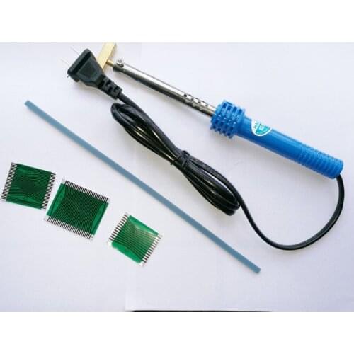 5set LCD Display For Mercedes For Benz Pixel Repair Tool Ribbon Cable W210 W202 W208 / 1pc Soldering Iron Welding Gun T tip