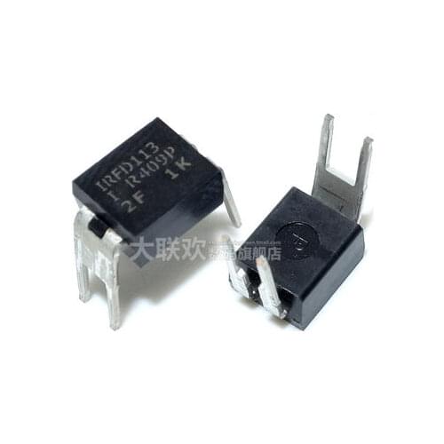 1PCS IRFD113PBF DIP4 IRFD113 MOSFET N-CH 60V 800MA 4-DIP new and original In Stock