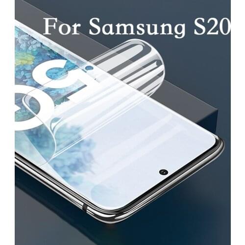 3D Curved Film For Samsung galaxy S20 Ultra Phone Screen Protect S20plus Full Cover Nano Hydration Film Not Glass