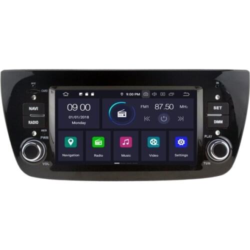 6.1" Octa-Core CPU Android 10.0 OS Car Multimedia GPS Radio System Player for Fiat Doblo I 2000-2009 & Fiat Doblo II 2009-2015