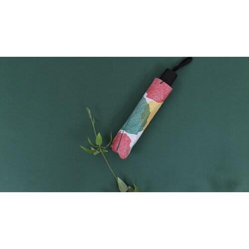 8 Bone Windproof Foldable Umbrella Lady Car Luxury Large Weatherproof Vinyl Parasol