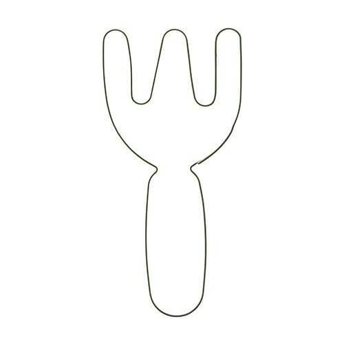 APRICOT 1pcs Meal fork Shape fondant cake decorating tools cake mold Stainless Steel cookie cutter cake decoration