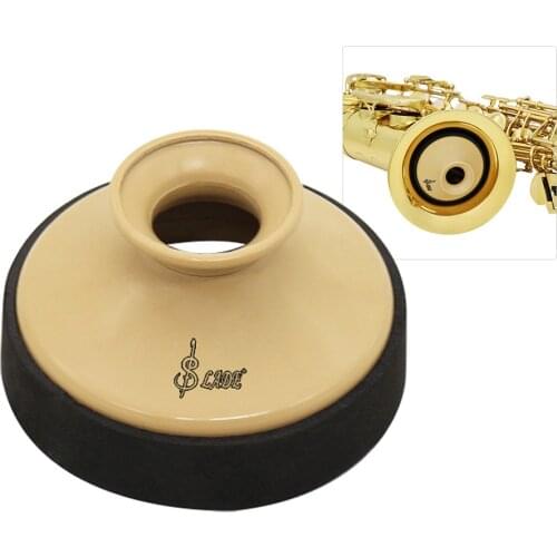 Hot selling Light-weight ABS Mute Silencer for Alto Saxophone Sax lover Woodwind Instrument Accessories