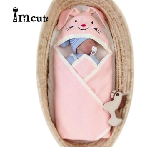 Imcute 2020 Baby Blanket Cotton Super Soft Kids Month Blankets Newborn Swaddle Infant Wrap Bath Towel Girl Boy Stroller Cover