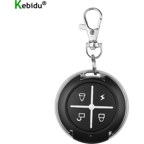 Kebidu 4 Channel Wireless RF 433Mhz Remote Control Copy For Garage Door Electric Cloning Remote Controller For Gate Duplicator