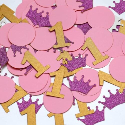 Princess First Birthday Confetti,First Birthday Party,First Birthday Party Decor,First Birthday Confetti