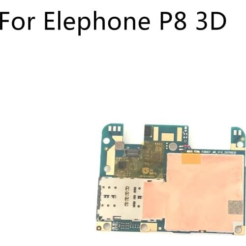 Elephone P8 3D Used Mainboard 4G RAM+64G ROM Motherboard For Elephone P8 3D MT6750T 5.50" 1080x1920 Free Shipping