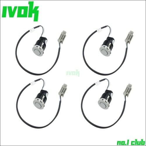 Set Of (4) Parking Distance Control Sensors Assistance For Nissan Tiida 1.6L 2001-2008 25994-2DV0A 259942DV0A