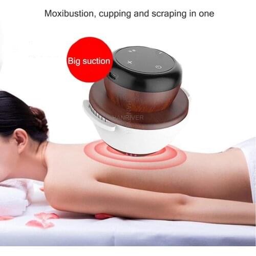 Portable Smart Smokeless Moxibustion Device Electric Body Wormwood Moxa therapy Warm uterus cold gynecological health massager