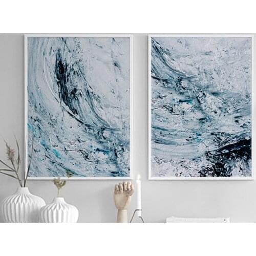 Hand-painted Nordic Abstract Art Canvas Posters oil Paintings Wall Art Canvas Painting Wall Pictures For Living Room Decoration