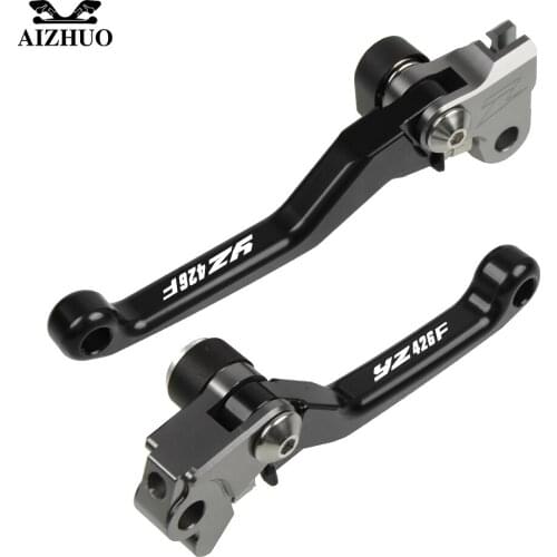 Motorcycle Pivot Brake Clutch Levers Dirt Pit Bike Levers For Yamaha YZ426F YZ450F YZ 426F 450F 2009-2019 2018 2017 2016 2015 14