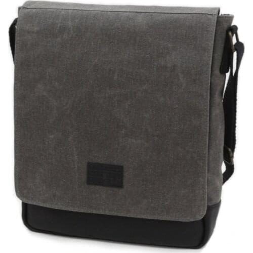 Messenger Bag for Men and Women Waxed Canvas Purse Waterproof Crossbody Shoulder Satchel Tablet Bag Sling Pack for Work School