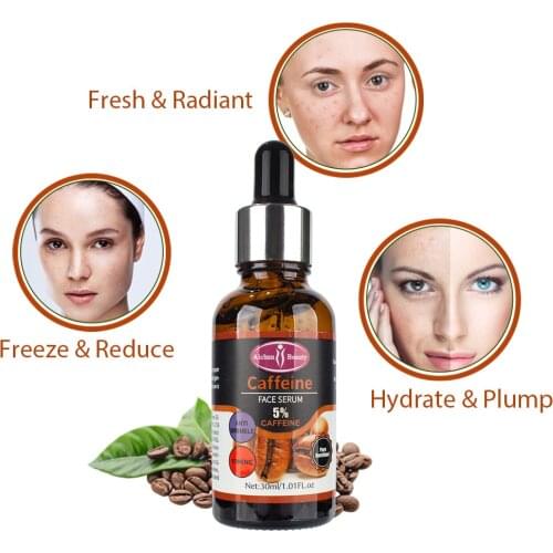 Face serum frming Caffeine face essence acne anti aging serum from wrinkles soin visage moisturizing facial skin care serum 30ml