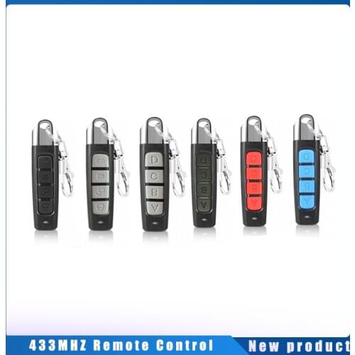 Universal 433MHZ Remote Control Duplicator Wireless 100m Remote Control Switch Suitable For Cloning Code Garage Gate Door Key