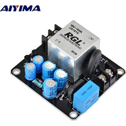 AIYIMA 1500W Amplifier High Power Soft Start Circuit Power 100A High current Relay for Class A Audio Amplifier Mini Amp Board