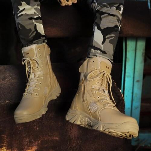 Zapatos causal men vintage ankle brand seguridad fashion summer zapatillas footwear boot Winter Men riding boots military mens