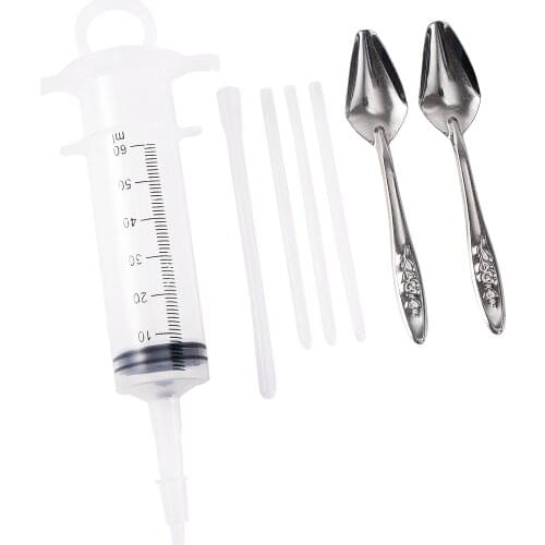 Animal 60ml Parrot Chick Feeder pet liquid injector pet appliance Farm animals Parrot Fledgling Baby Bird Manual Feeding 1 Set