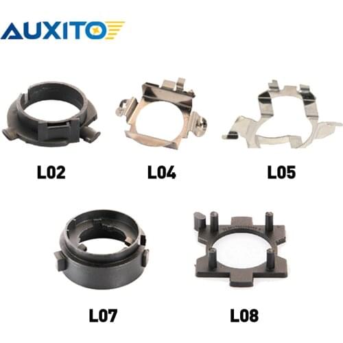 2Pcs H7 LED Headlight Base Holder Adapter Socket Connector for KIA Mercedes-Benz BMW Ford Volkswagen Nissan Hyundai Toyota