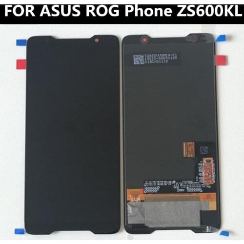 6.0" Amoled screen for Asus ROG phone Zs600kl LCD Display Touch Screen Digitizer Assembly Replacement Spare Parts FOR Z01QD