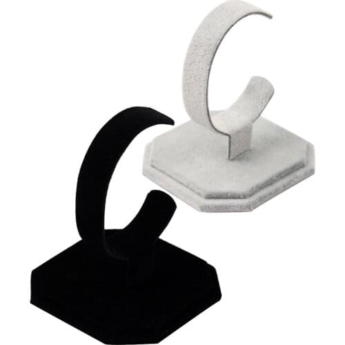 1pcs C Shape Watch Holder Bracelet Jewelry Showcase Display Watch Stand Bangle Organizer Display for Home Shop Organization Show