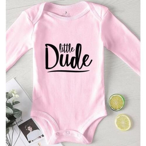 Baby Clothing new born Girl Winter Clothes Children Jumpsuits newborn Toddler Girls Autumn Jumpsuit Littler Dude Boys Romper