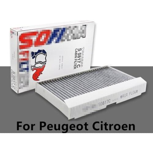 For Peugeot 307 308 for CITROEN C-Triomphe C4 C-QUATRE Activated carbon air-conditioning filter air conditioning grid