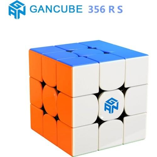 GAN 3x3 Cube 356 RS Magic CUBE 3x3x3 Speed Magic Cube Professional Puzzle Toys For Children Kids Gift Toy Gan356RS