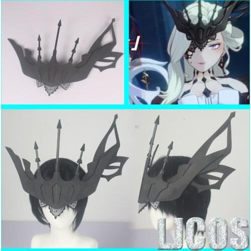 Hot Game Genshin Impact La Signora Headwear Cosplay Props Halloween Christmas Fancy Party Props for Carnival Comic Show