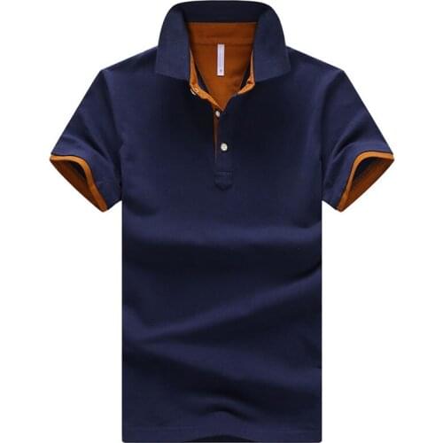 Quality PIQUE Summer Polo Shirts Men Cotton Golf T Shirt For Men Vintage Tee Top Male Branded Mens Clothing 2021 Dropshipping