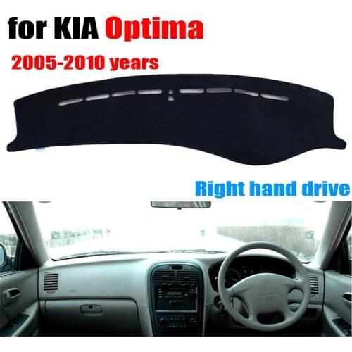 Car dashboard cover mat for KIA Optima 2005-2010 years Right hand drive dashmat pad dash covers auto dashboard accessories