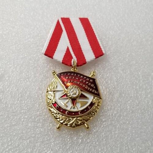 Top quality CCCP Medal World War II Lenin Red Flag Venus Red Star Hero USSR Soviet Union Labor Glory Medal of Honor Eastern Line