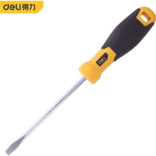 Deli 1 Pcs Multi-Function Screwdrivers Insulated Security Repair Tools Slotted Maintenance Repairing Hand Tools Screwdrivers