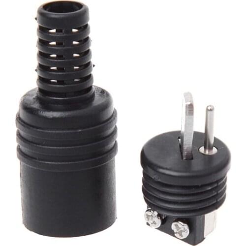 2021 New 10 Pcs 2 Pin DIN Speaker Plug 2-Pin Plug Hifi Loudspeaker Cable Solder Connector