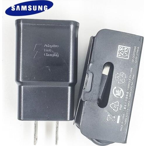 Original Samsung Adaptive S10 Fast Charger USB Quick Adapter 1.0M TYPE C Cable For Galaxy A50 A30 A70 S8 S9 S10 Plus Note 8 9 10