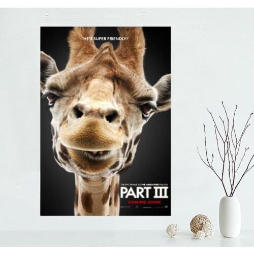 Custom canvas poster The Hangover Part canvas painting poster New arrival wall Art poster Fabric Cloth Print