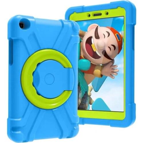 360 Rotation Bracket Shock Proof EVA Full Body Case For Samsung Galaxy Tab A 8.0 inch T290 T295 T297 2019 Tablet Protect Cover