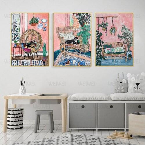 Modern Fashion Paris Eiffel Tower Canvas Paintings Black and White French Quote Wall Art Landscape Posters for Living Room Decor