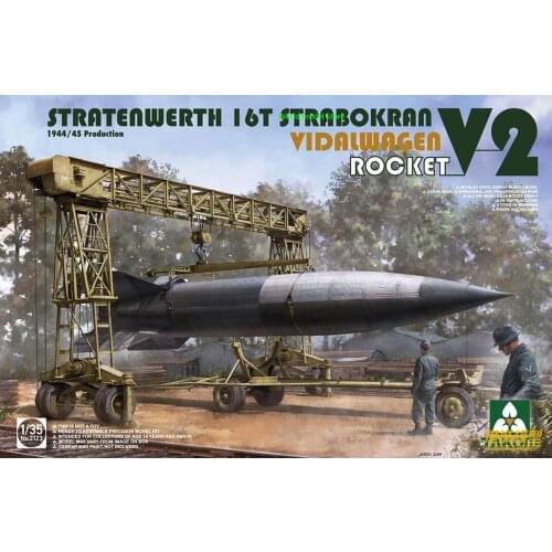 Takom 1/35 2123 V2 STRATENWERTH 16T STRABOKRAN HEAVY CRANE 1944/45 PRODUCTION