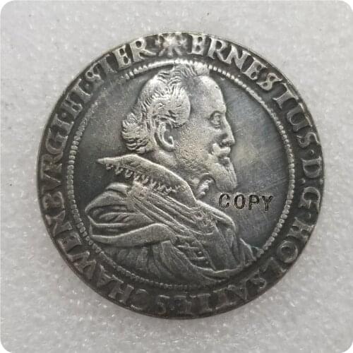 THALER - ERNESTUS :DG: HOLSATIAE : SCHAWENBVRGI : BT : STER COPY COIN