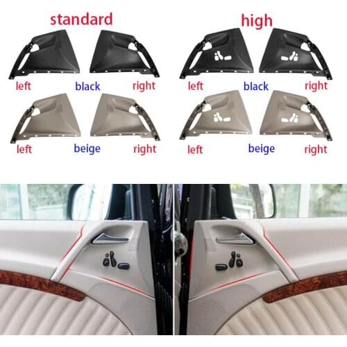 Car Inner Handle Interior Door Panel Pull Trim Cover Beige Black left Right For benz Viano W639 Vito W636