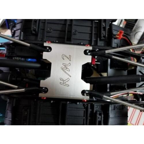 Traction Hobby Wrangler 1/8 KM2 Chassis Armor Protection Protects against base bump