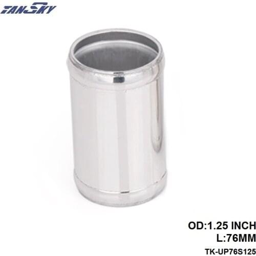 1.25" OD X 3" Aluminum INTAKE/TURBO INTERCOOLER PIPING EXTENSOR/JOINER PIPE For Ford Focus 98-12 TK-UP76S125